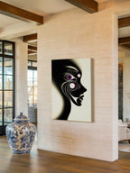 Inner Swirl – Surreal Abstract Silhouette Wall Art 502