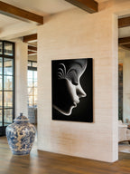 Silent Origin – Surreal Wabi Sabi Portrait Wall Art 519