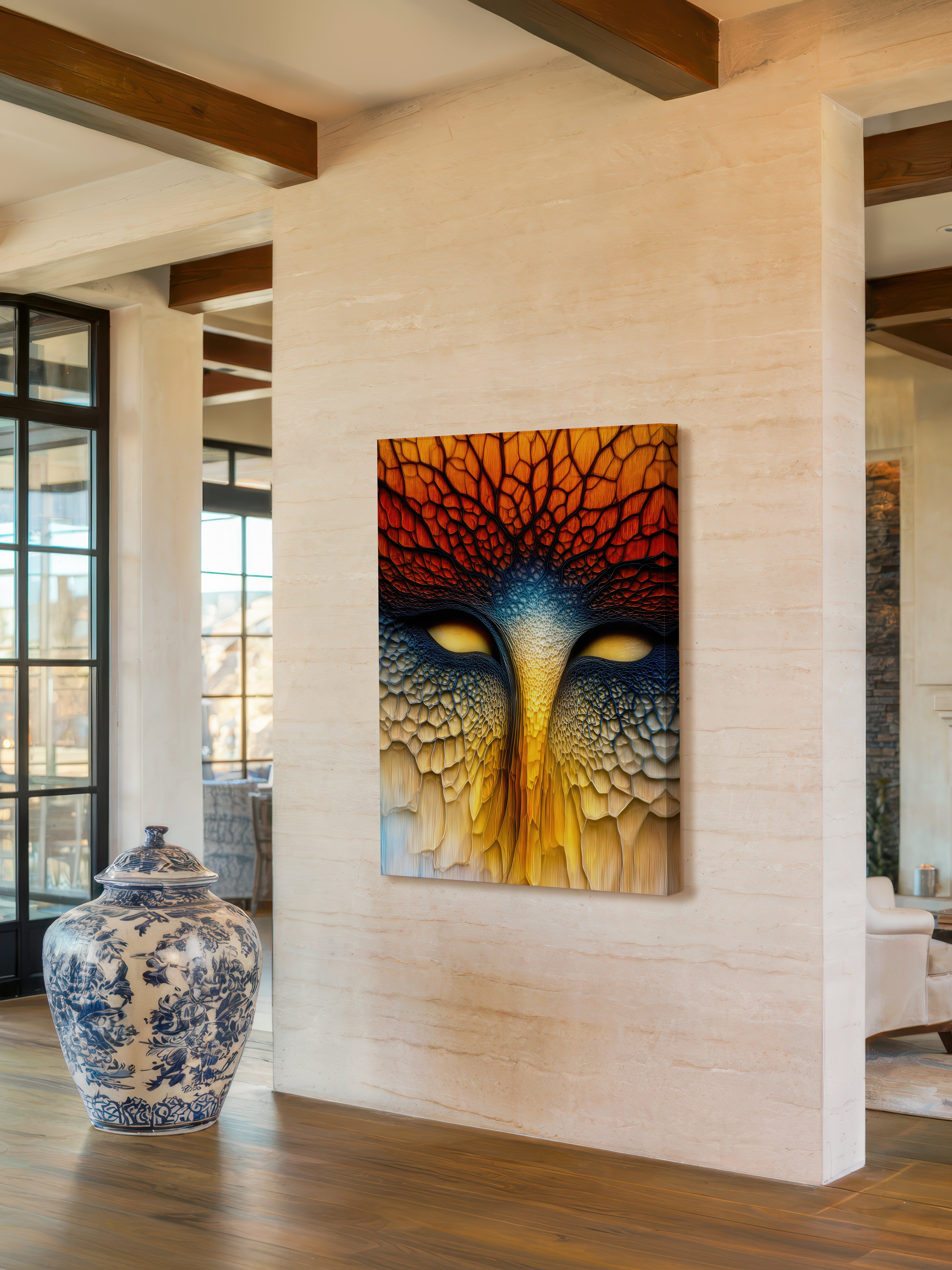Avian Pulse – Surreal Nature Predator Wall Art 535