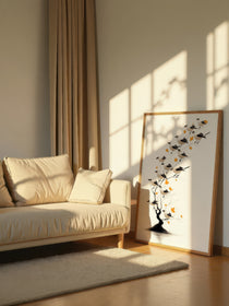 Autumn Ink Painting 200