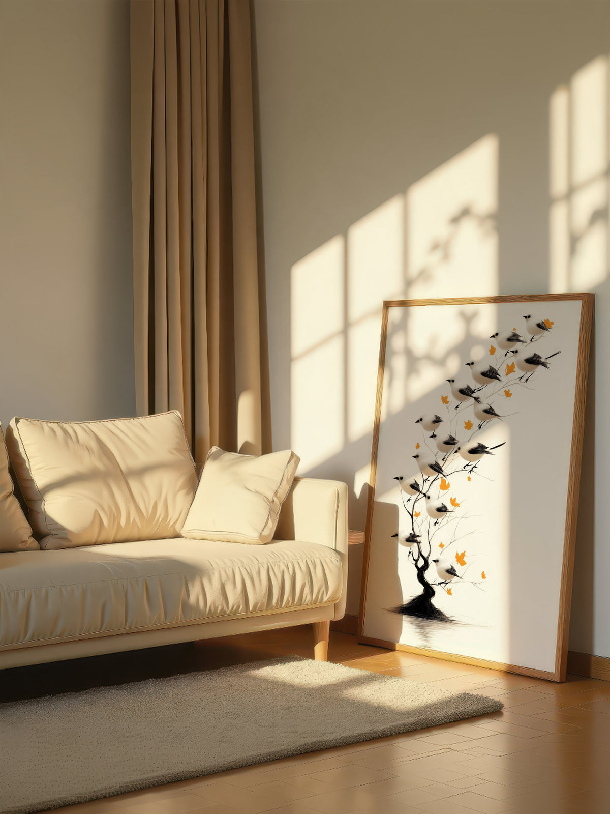 Autumn Ink Painting 200