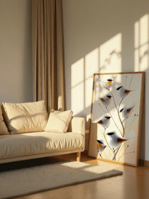 Winter Songbird Painting 201