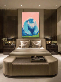 Grumpy Yeti Painting 215
