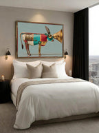 Melodic Bovine – Surreal Whimsical Musical Wall Art 217