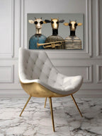 Brass Pasture Trio – Surreal Jazz Steampunk Wall Art 218