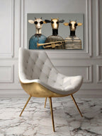 Brass Pasture Trio – Surreal Jazz Steampunk Wall Art 218