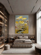 Gilded Nature – Surreal Gold Botanical Wall Art 223
