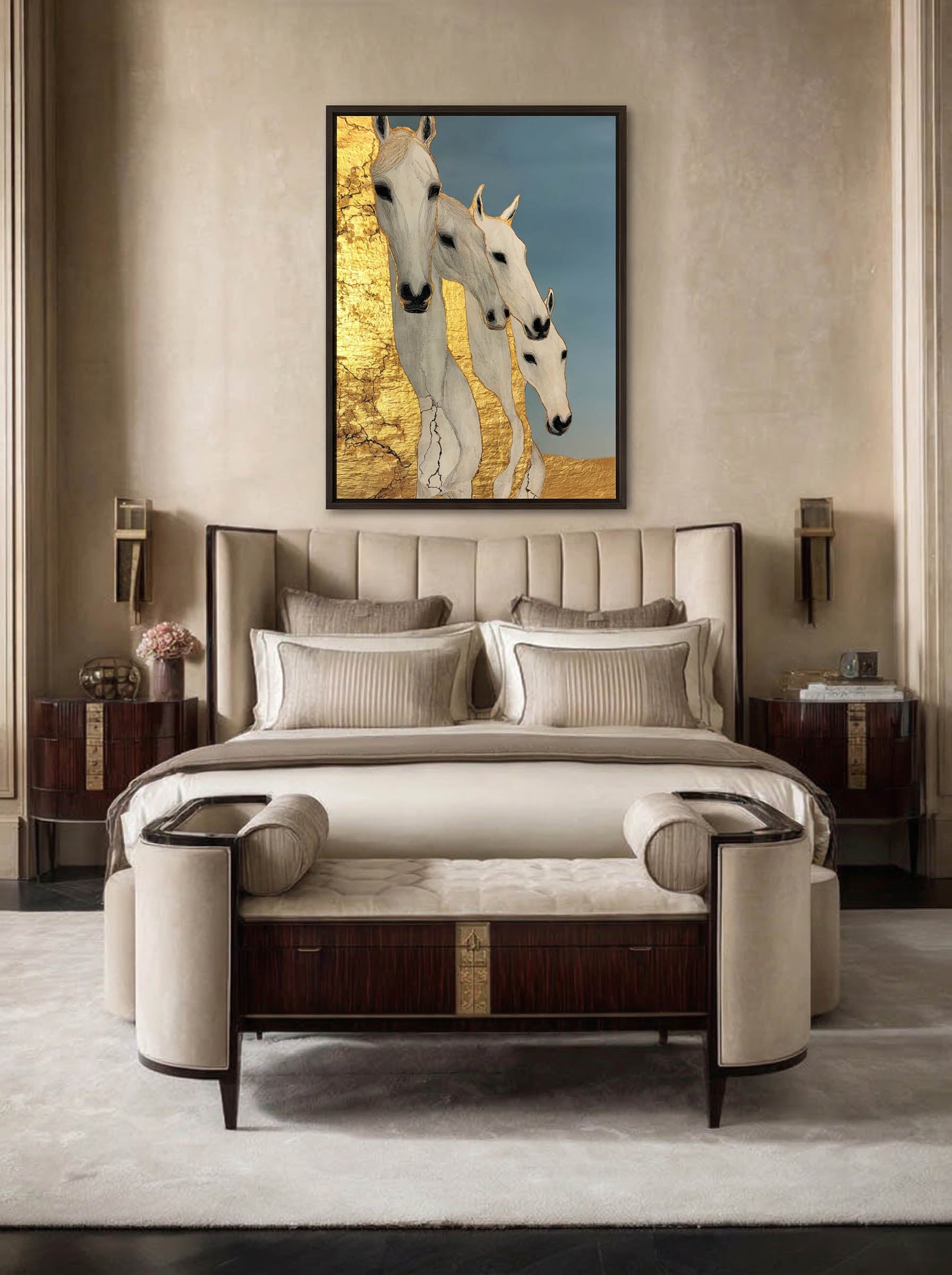 Fine Art Horses – Surreal Equestrian Portrait Wall Art 224