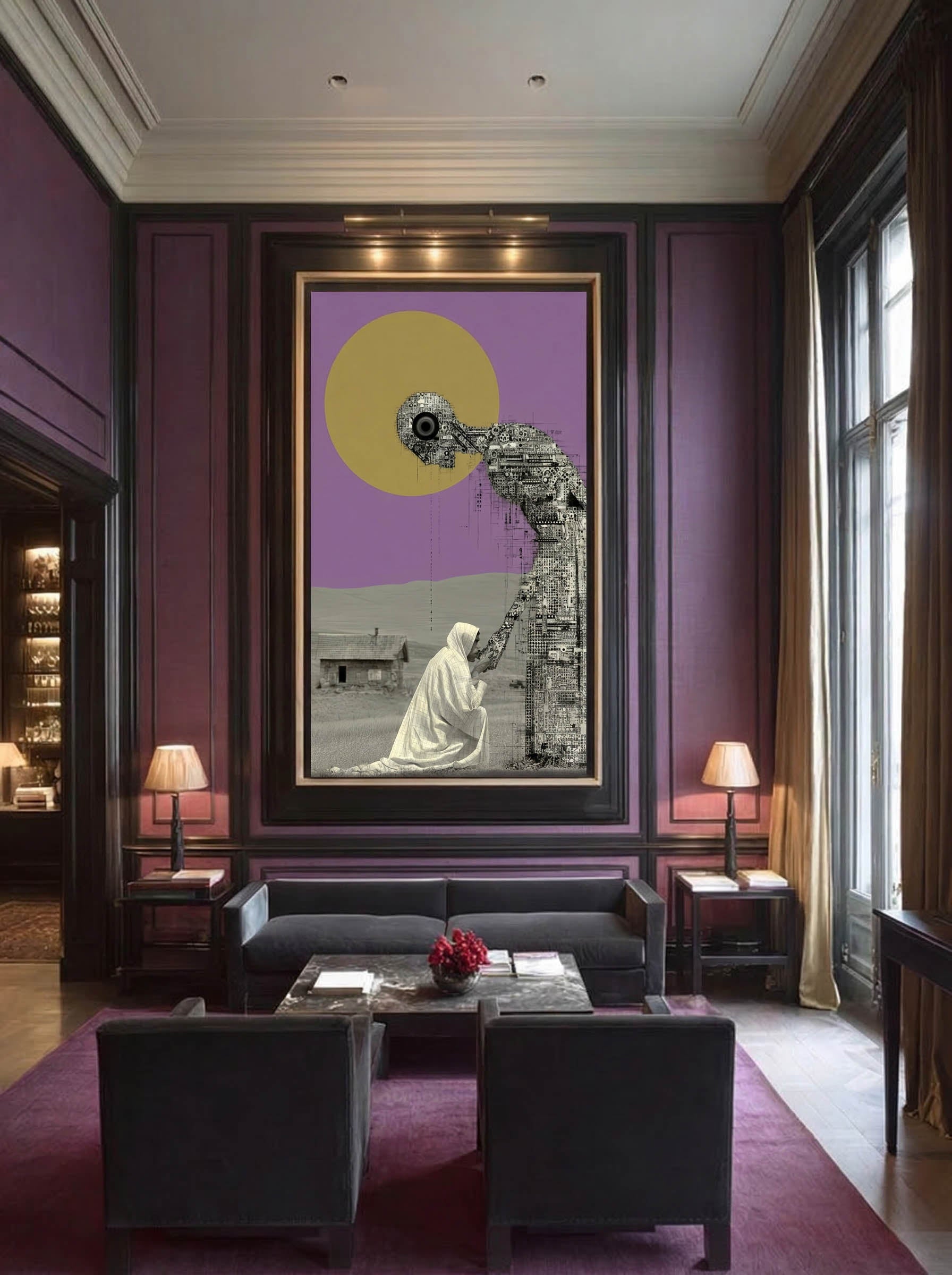 Contemporary Sci-Fi – Surreal Futuristic Vision Wall Art 230