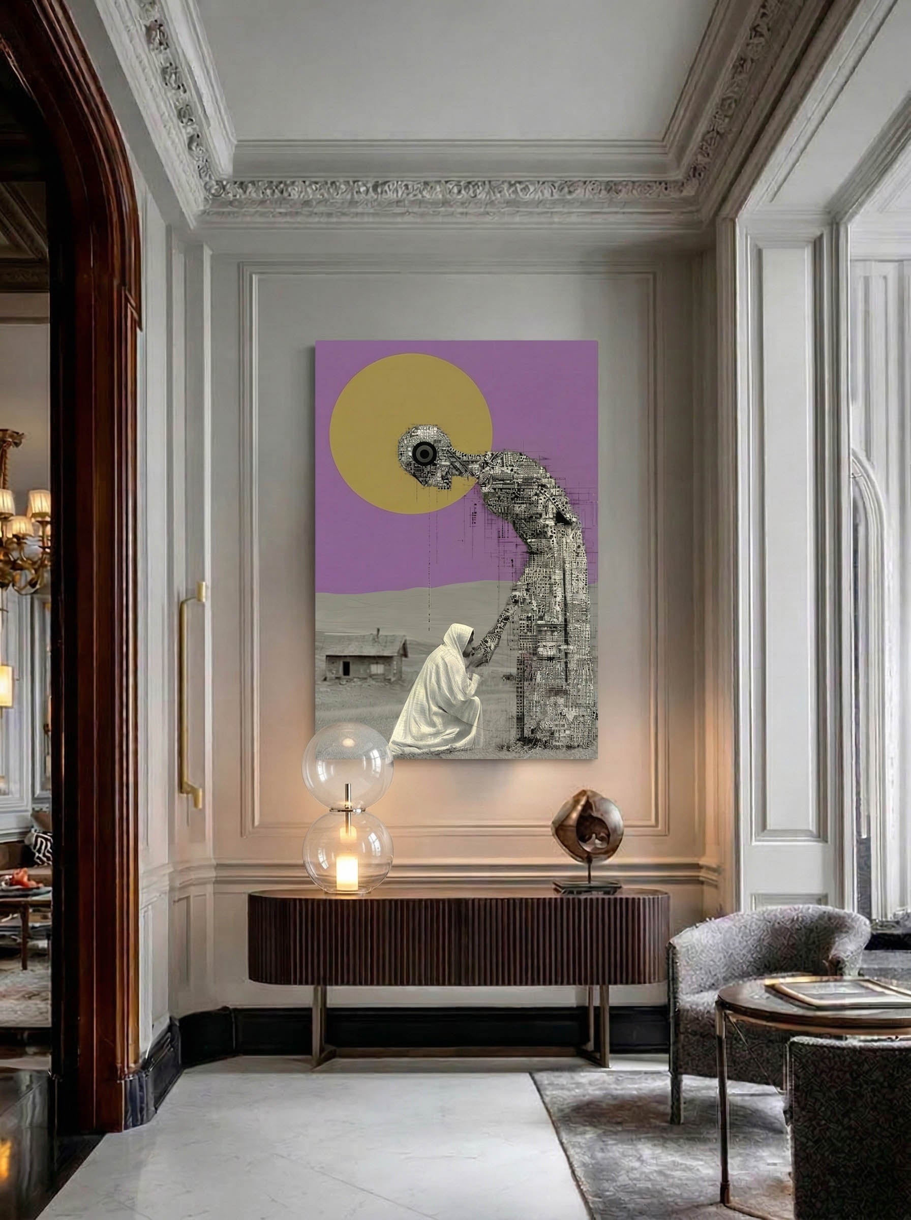 Contemporary Sci-Fi – Surreal Futuristic Vision Wall Art 230