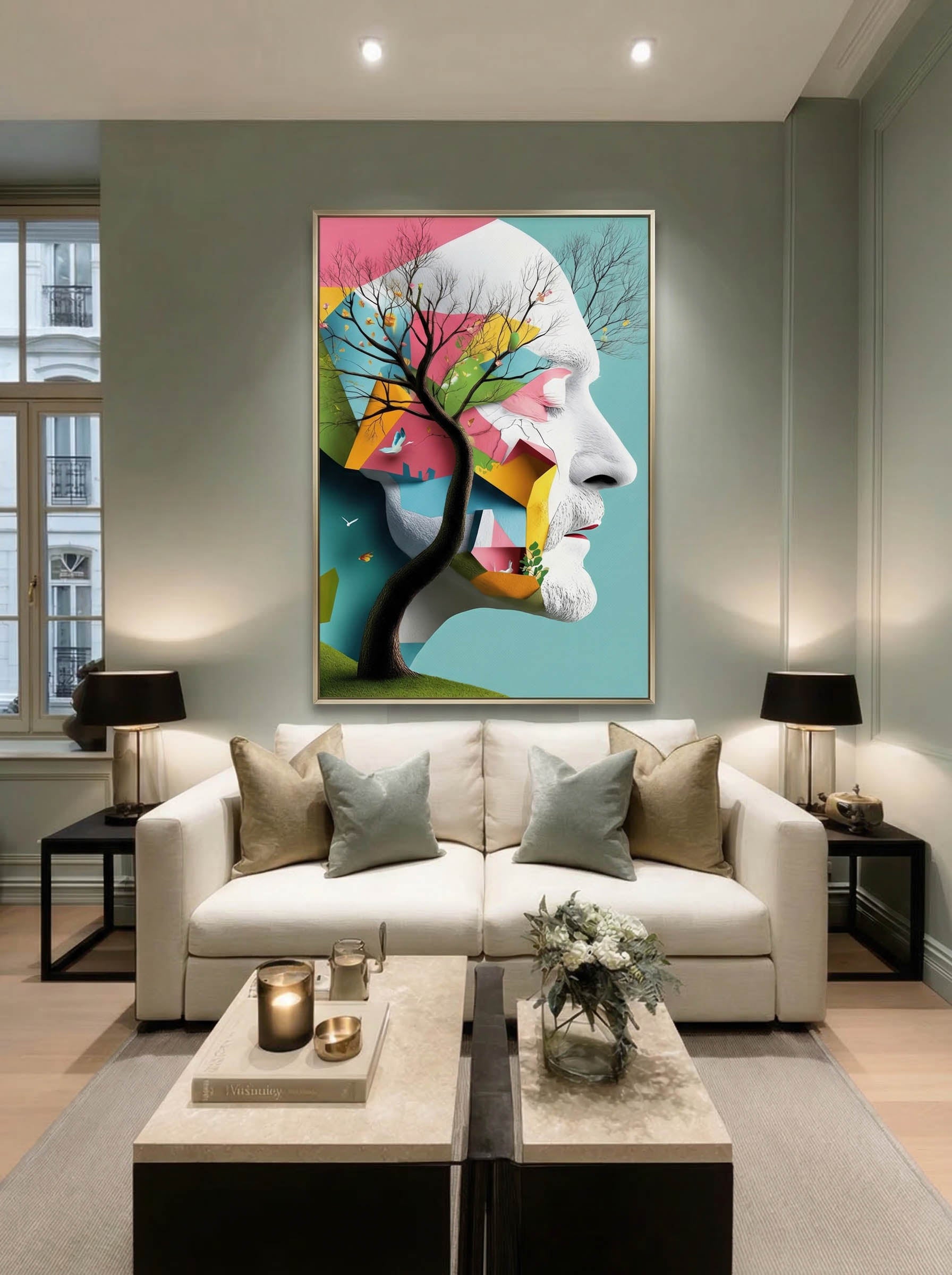 Botanical Mindscape – Surreal Nature Abstract Wall Art 233