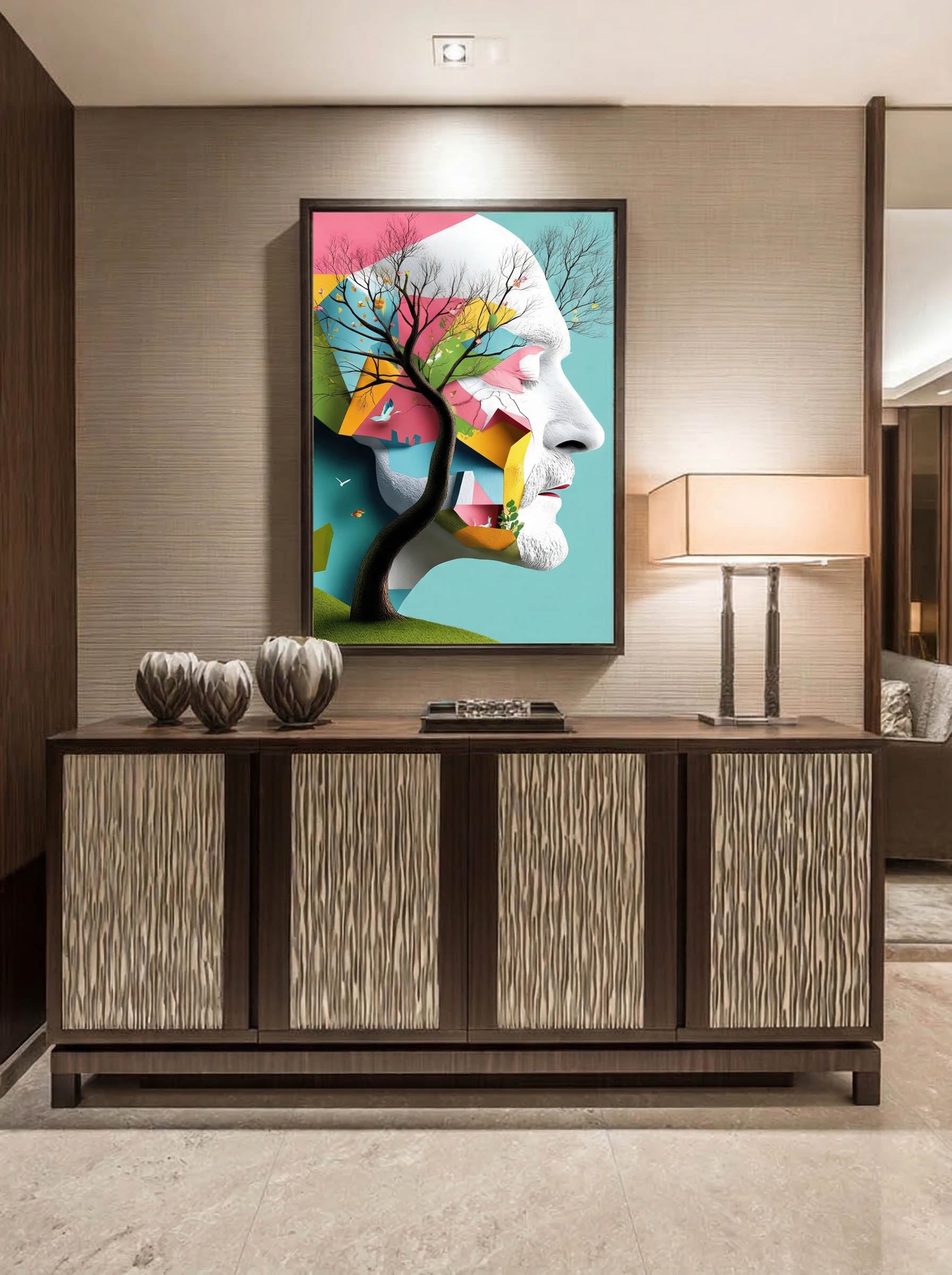 Botanical Mindscape – Surreal Nature Abstract Wall Art 233