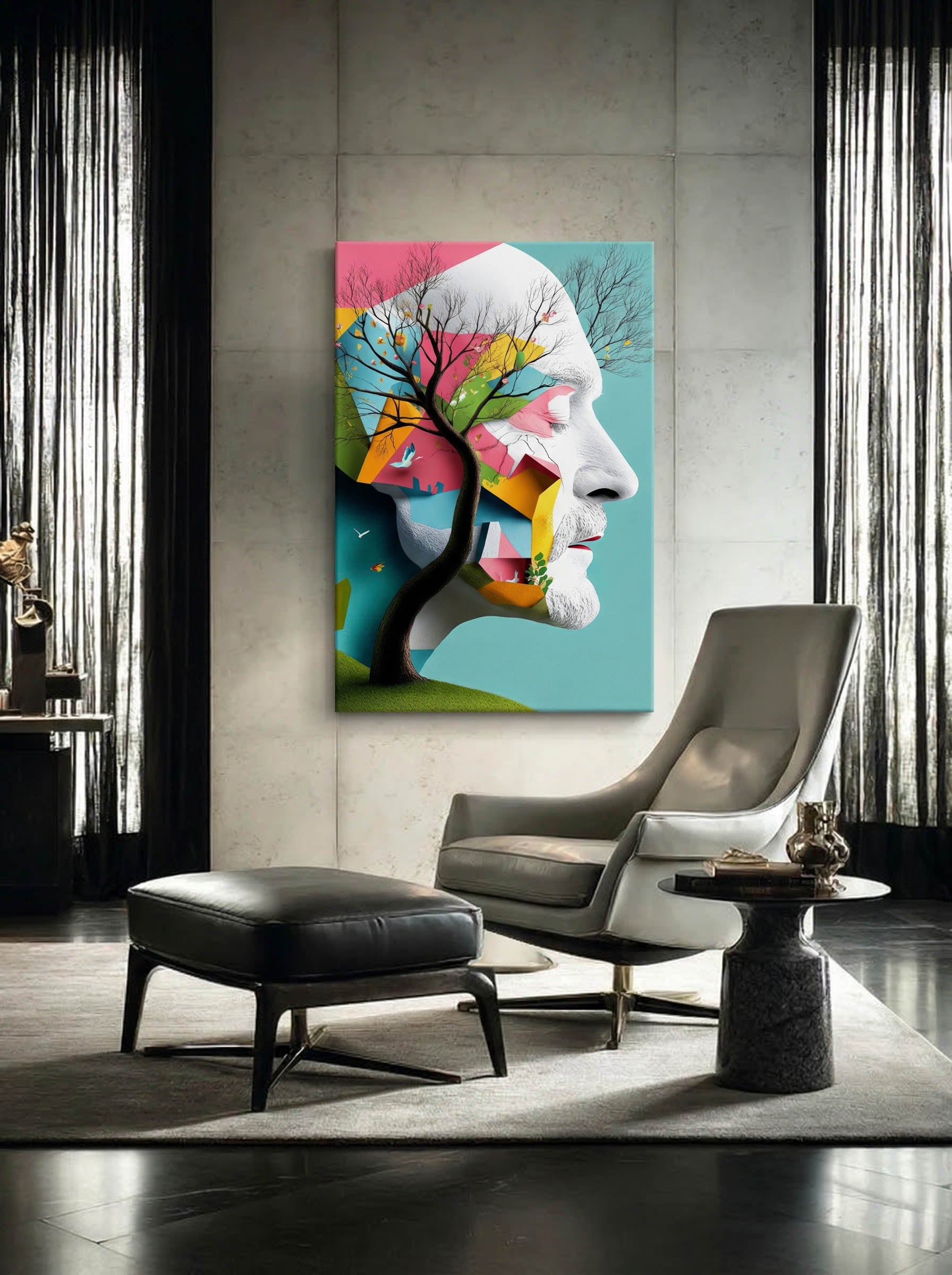 Botanical Mindscape – Surreal Nature Abstract Wall Art 233