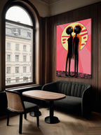 Psychedelic Pop Art – Surreal Neon Color Burst Wall Art 239
