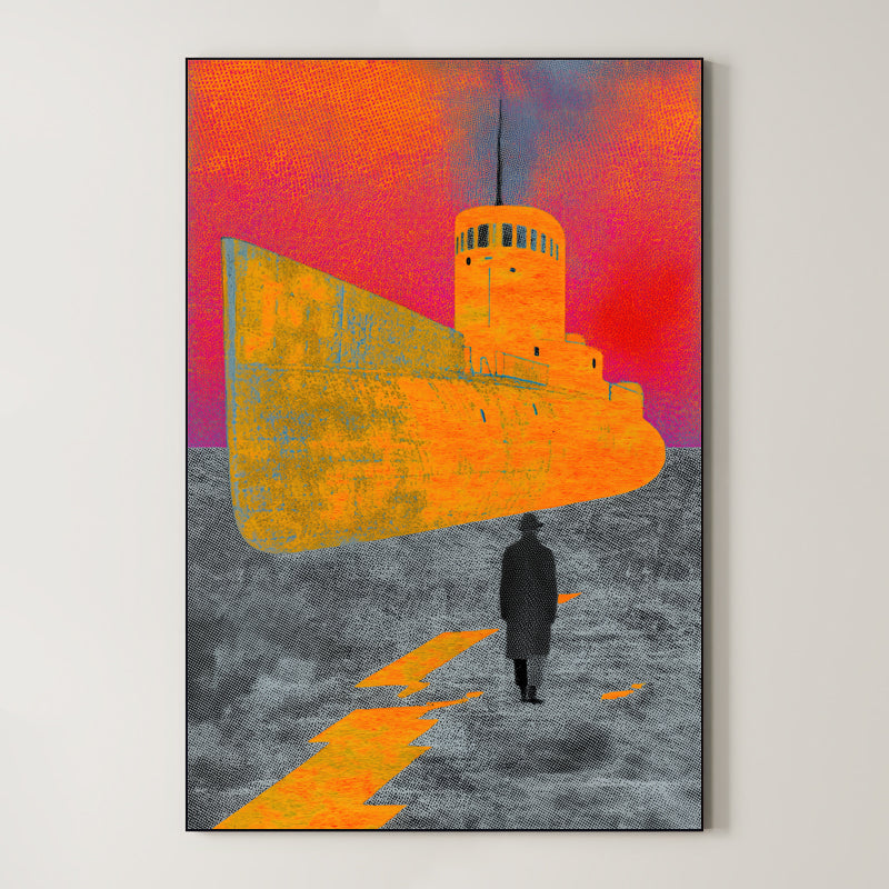 Psychedelic Pop Surrealism – Surreal Psychedelic Wall Art 076 Main image