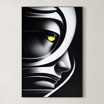 Futuristic Noir Portrait 506