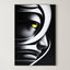 Neon Vigil – Surreal Futuristic Graphic Wall Art 506