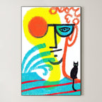 Graphic Pop Illustration – Surreal Bold Graphic Pop Wall Art 255
