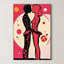 Psychedelic Pop Art – Surreal Vivid Graphic Portrait Wall Art 238