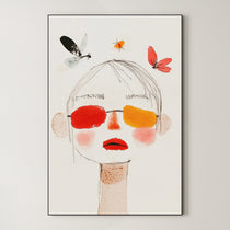 Butterfly Doodle Portrait 364