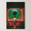 Retro Surrealism – Surreal Vintage Graphic Portrait Wall Art 277