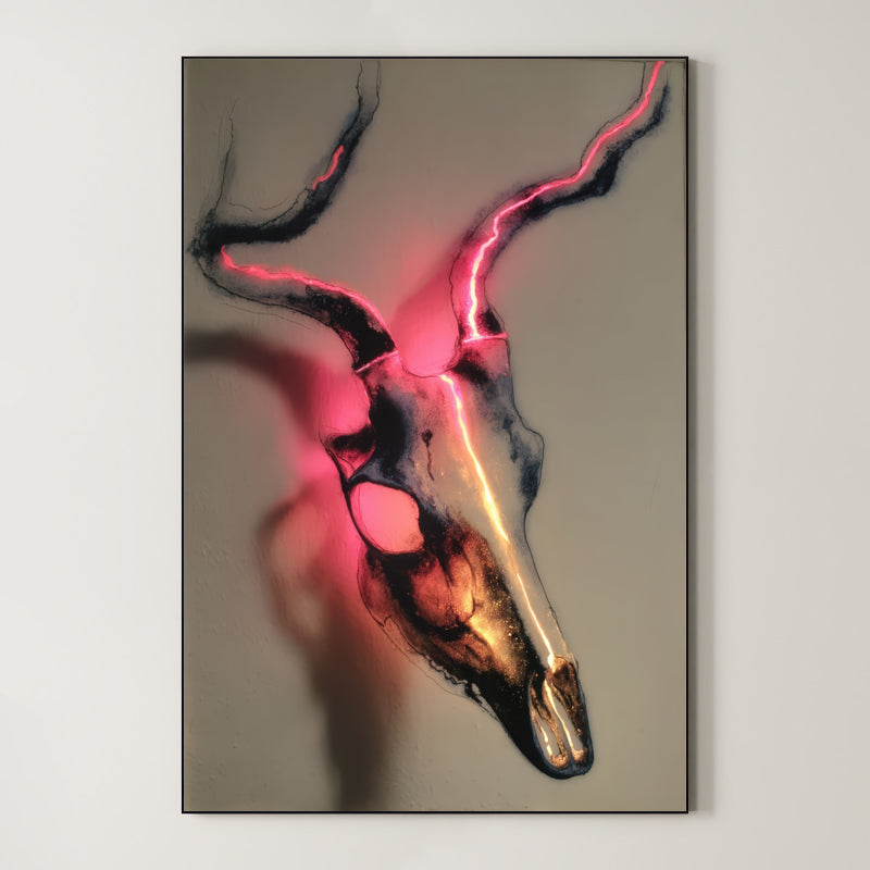 Contemporary Skull Art – Surreal Gothic Wall Art 118