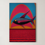 Pop Art Fish – Surreal Pop Art Wall Art 077