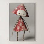Surreal Creature Sculpture – Surreal Fantasy Wall Art 140