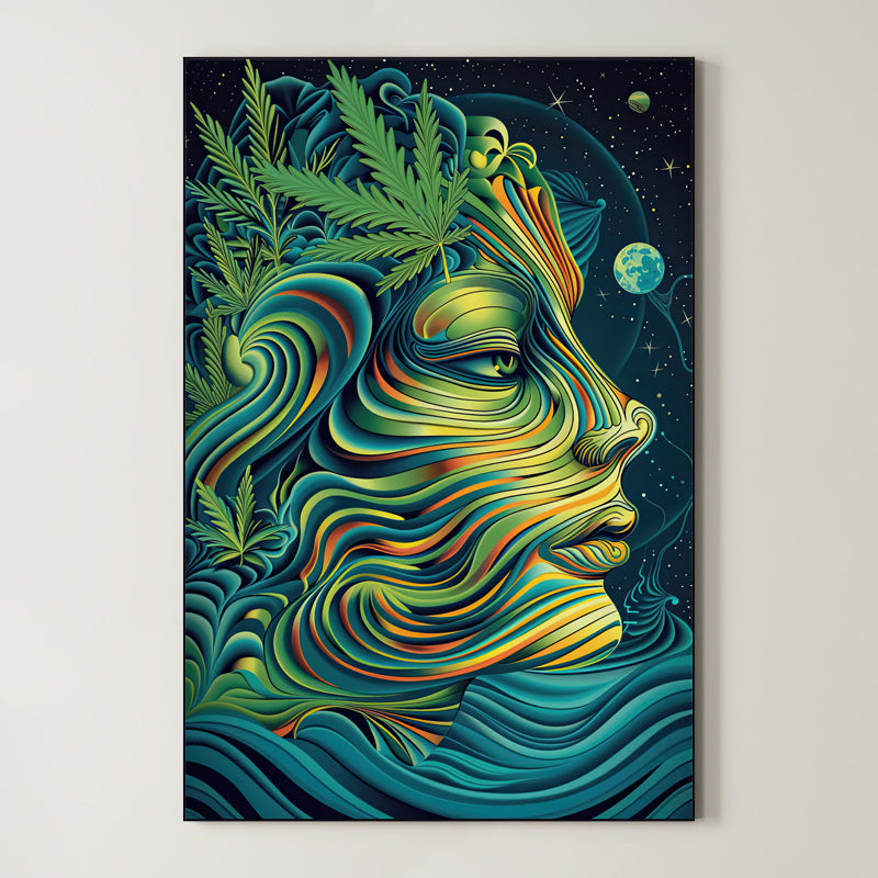 Visionary Nature Portrait – Surreal Nature Wall Art 128