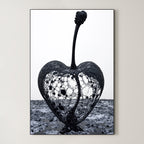 Lattice Fruit – Surreal Sculptural Botanical Abstract Wall Art 284