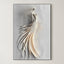 Ethereal Motion – Surreal Paper Relief Figure Wall Art 478