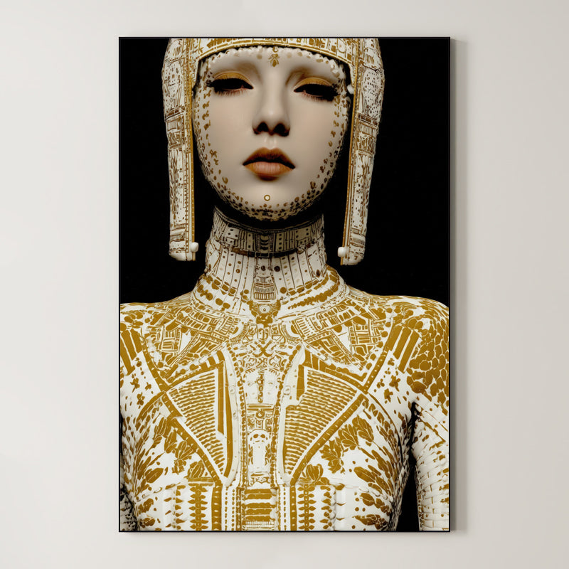 Contemporary Ornate Figure – Surreal Ornate Wall Art 143