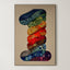 Mosaic Number One – Surreal Graphic Symbol Wall Art 247