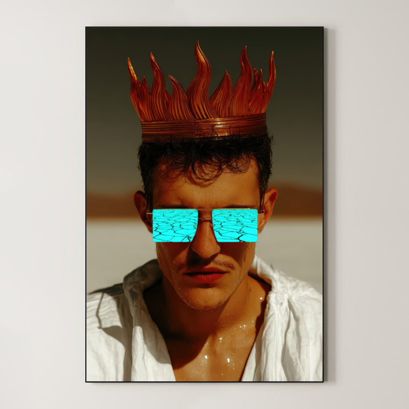 Pop Surreal Portrait – Surreal Pop Art Wall Art 010 Main image