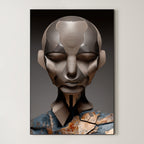 Metallic Form – Surreal Metallic Wall Art 153