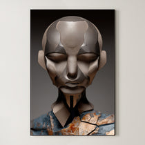 Serene Geometric Portrait 153