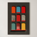 Minimalist Arches – Surreal Geometric Architecture Wall Art 387