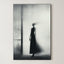 Silent Corridor – Surreal Minimalist Motion Silhouette Wall Art 271