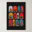 Cactus Collage – Surreal Desert Botanical Wall Art 386