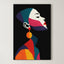 Modern Abstract Portrait – Surreal Abstract Wall Art 130