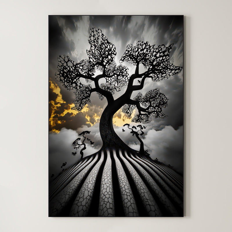 Ethereal Root – Surreal Abstract Tree Wall Art 540 Main image