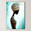 Scripted Soul – Surreal Gold Text Silhouette Wall Art 473