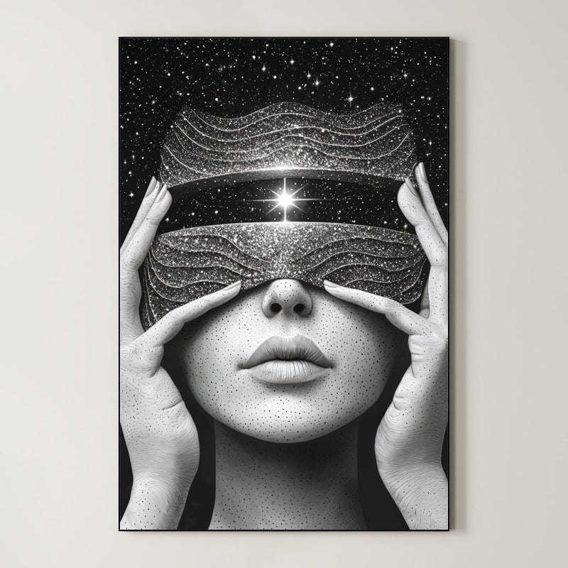 Surreal Cosmic Portrait – Surreal Cosmic Wall Art 075 Main image