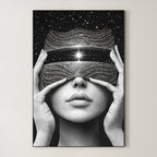 Surreal Cosmic Portrait – Surreal Cosmic Wall Art 075