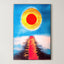 Solar Reflection – Surreal Minimalist Sun Wall Art 567