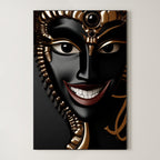 Midnight Radiance – Surreal Gilded Glamour Wall Art 468