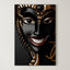 Midnight Radiance – Surreal Gilded Glamour Wall Art 468