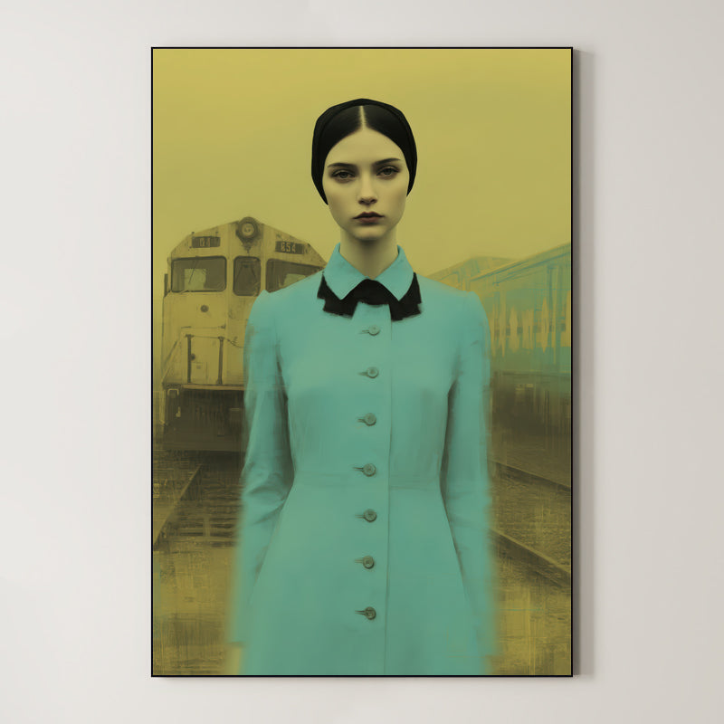 Surreal Figure Portrait – Surreal Figurative Wall Art 110 Main image