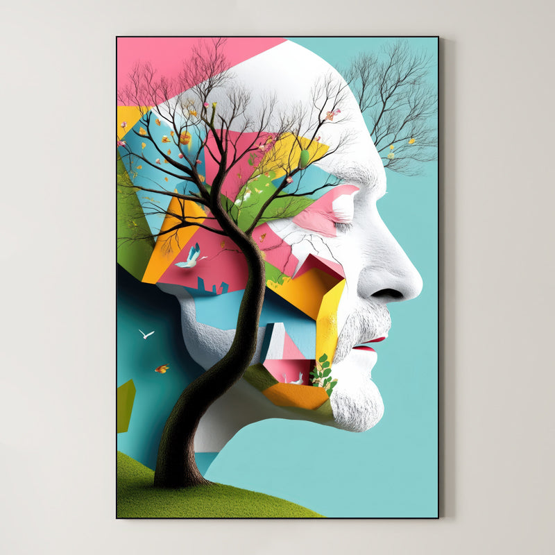 Botanical Mindscape – Surreal Nature Abstract Wall Art 233