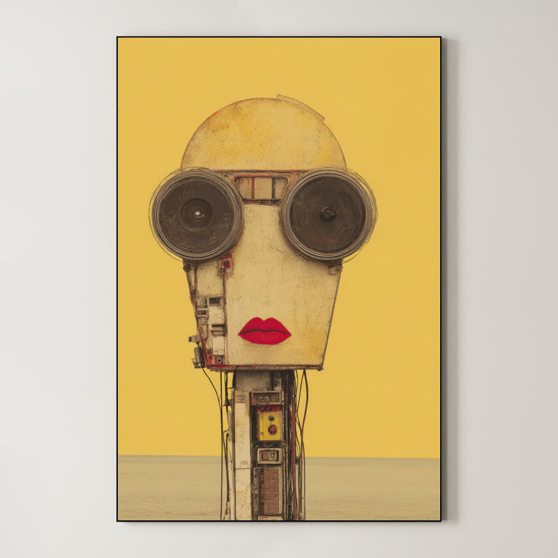 Pop Surreal Robot – Surreal Sci-Fi Wall Art 123 Main image